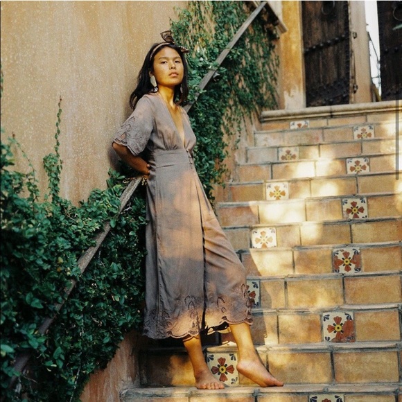 Yireh Compass Jumper Jumpsuit in Slate / Grey - Picture 3 of 11